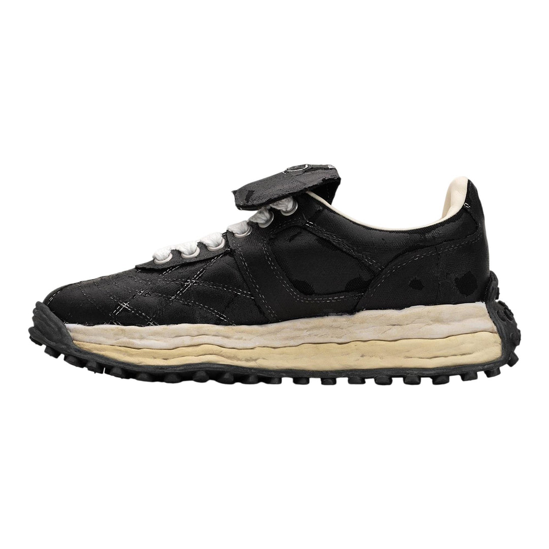 Club21 - MIHARA YASUHIRO - SCOTT Original Sole Film Attached Canvas Low-Top Sneaker - SNEAKERS - Black