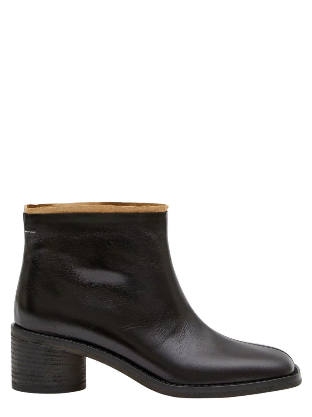 MM6-Leather-Ankle-Boots-Black-1