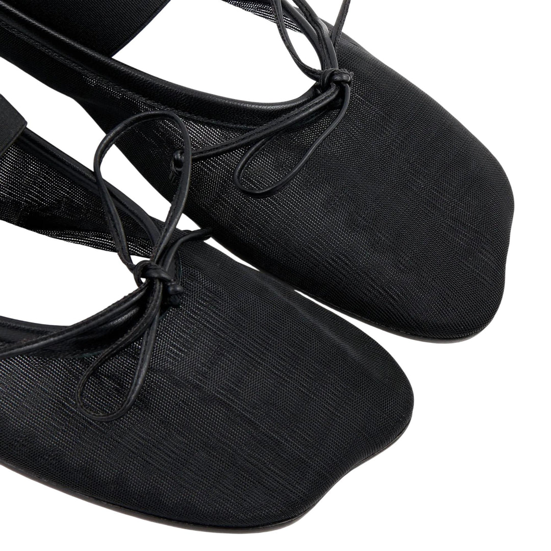 Club21 - MM6 - Anatomic Numeric Ballerinas - FLAT SHOES - Black