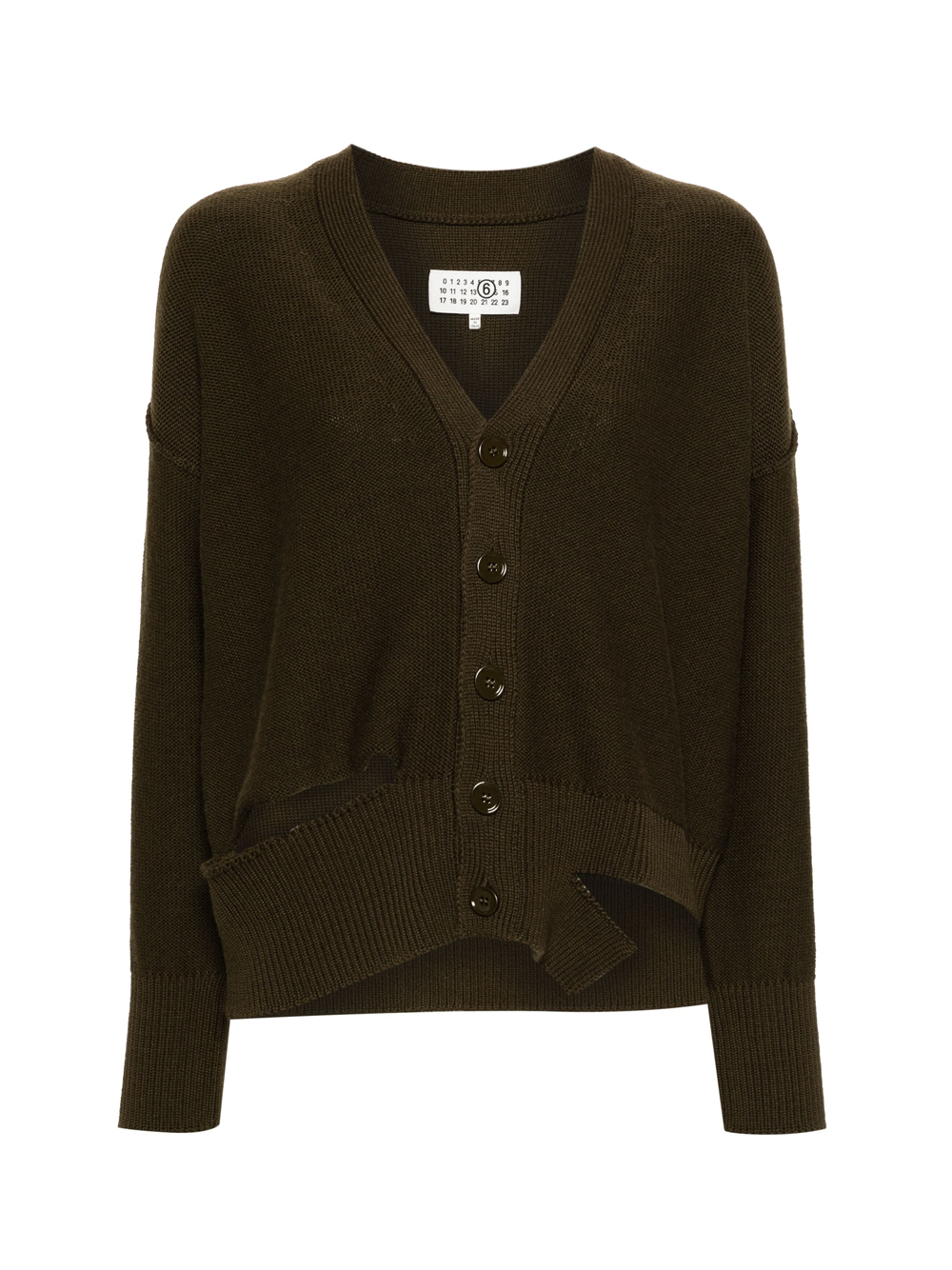 MM6_Cardigan-Khaki