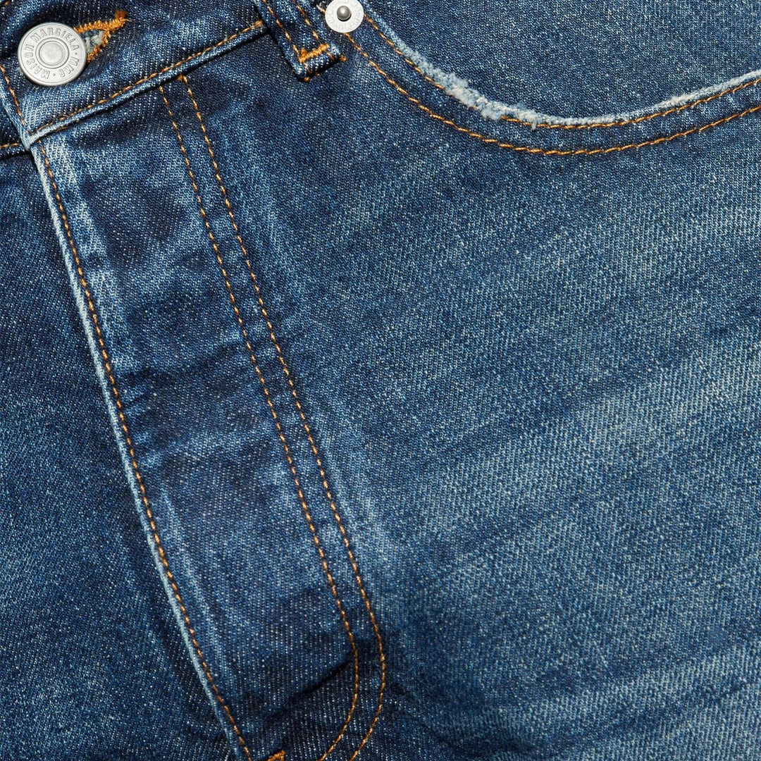 Club21 - MM6 - Pants 5 Pockets Blue Denim - PANTS - Denim