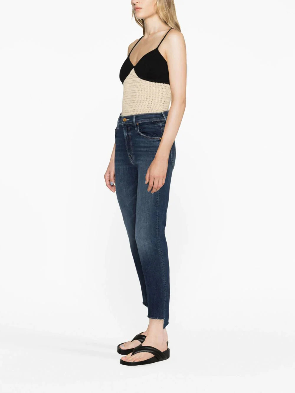 MOTHER-The-Insider-Crop-Step-Fray-Jeans-Dark-Blue-4