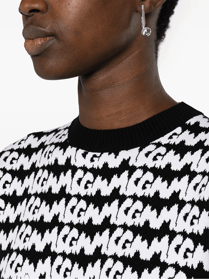 MSGM-Allover-T-Shirt-Black-5