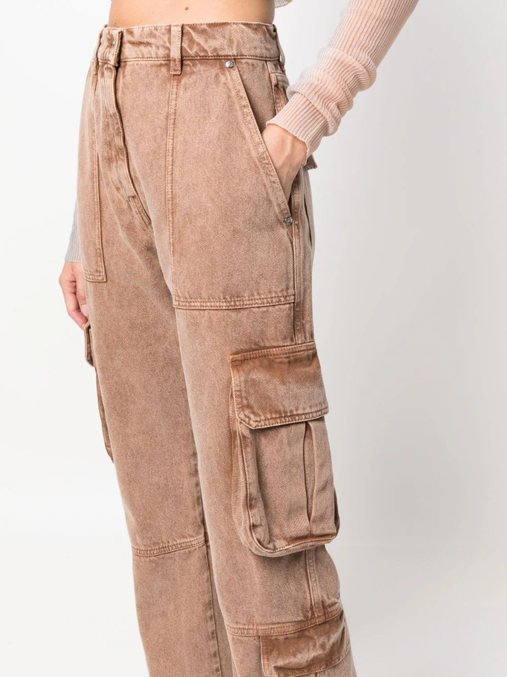 MSGM-Beige-Cargo-Pants-Beige-5