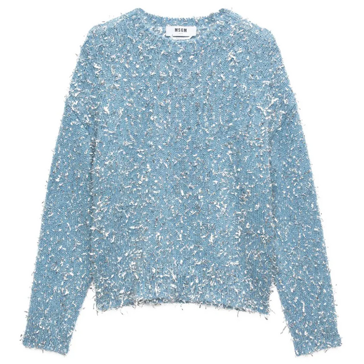 Fuzzy Glitter Sweater