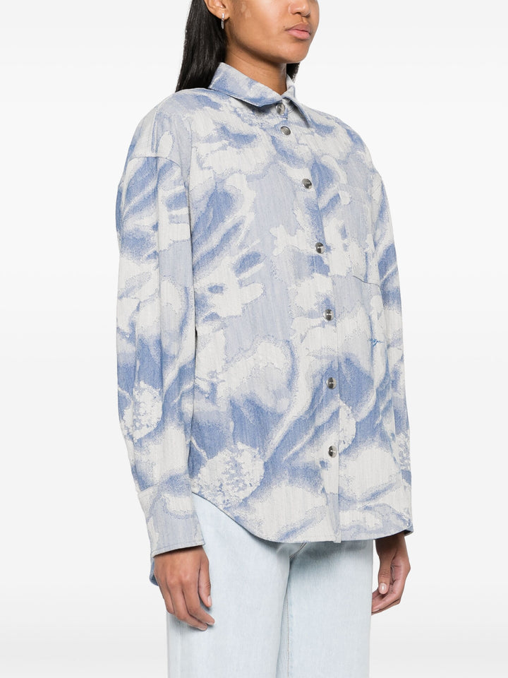 MSGM-Oversized-Floral-Print-Shirt-Light-Blue-3