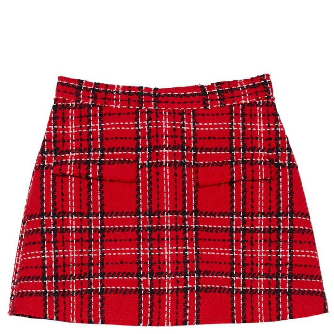 Red Checks Shorts