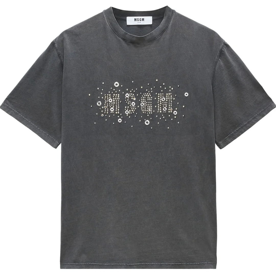 T-Shirt With Studded Details