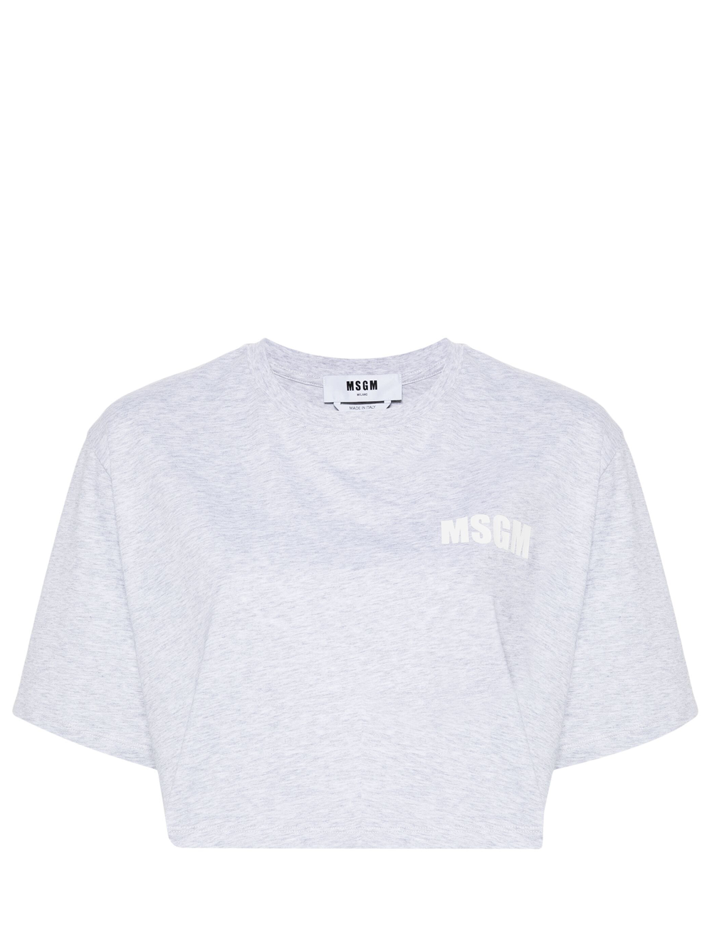 MSGM_Block_Logo_Cropped_T-Tshirt-Lightgrey