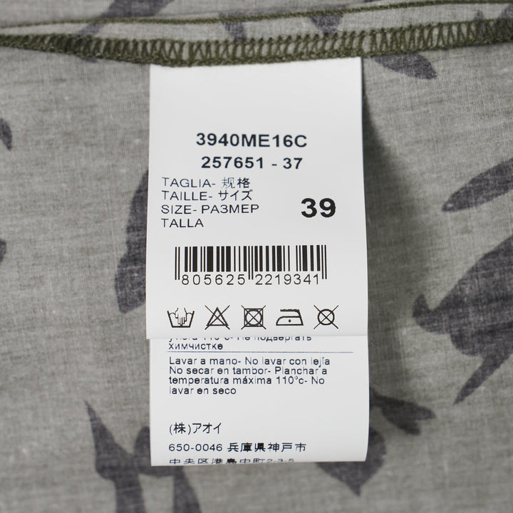 Club21 - MSGM - Camicia All-Over Print Button Shirt - SHIRTS - Olive