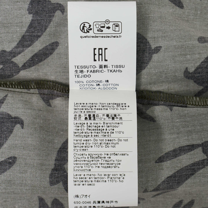 Club21 - MSGM - Camicia All-Over Print Button Shirt - SHIRTS - Olive