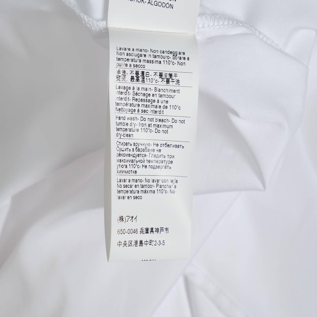 Club21 - MSGM - Center Ruffle Detailed Blouse - BLOUSES - White