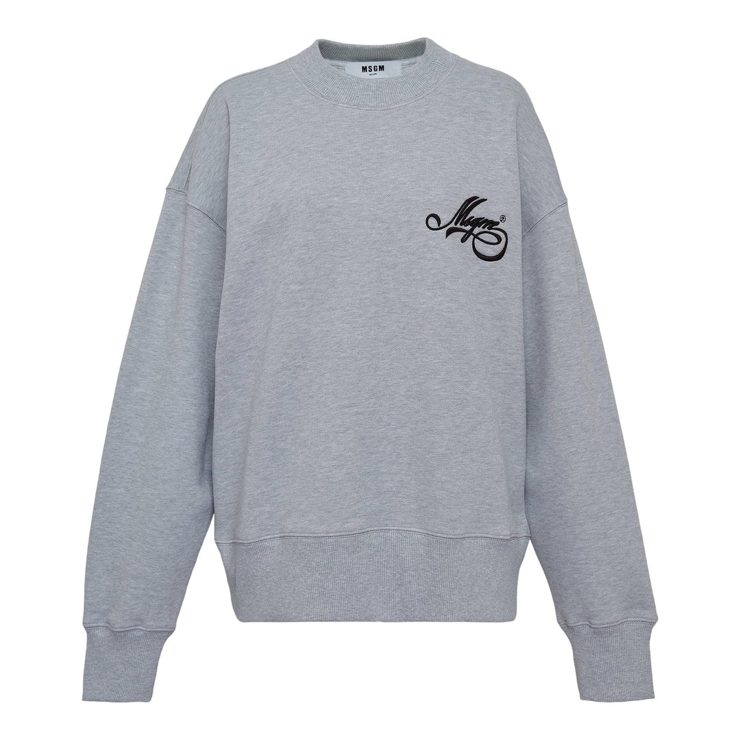 Club21 - MSGM - Elegant Msgm Sweatshirt - SWEATSHIRTS - Grey