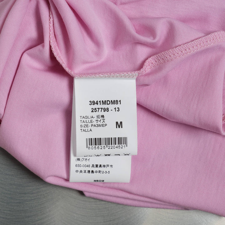 Club21 - MSGM - Same Tone Msgm T-Shirt - TEES - Pink