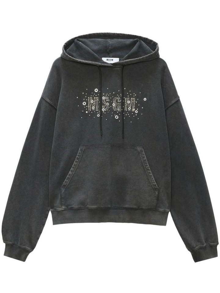 MSGM_Studded_Details_Sweatshirt-Black