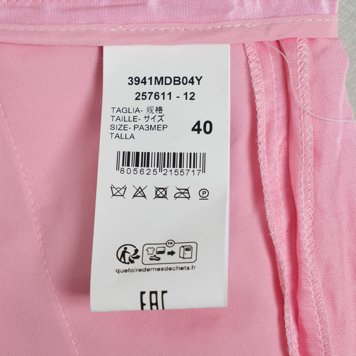 Club21 - MSGM - Waisted Shorts With Ribbon - SHORTS - Pink