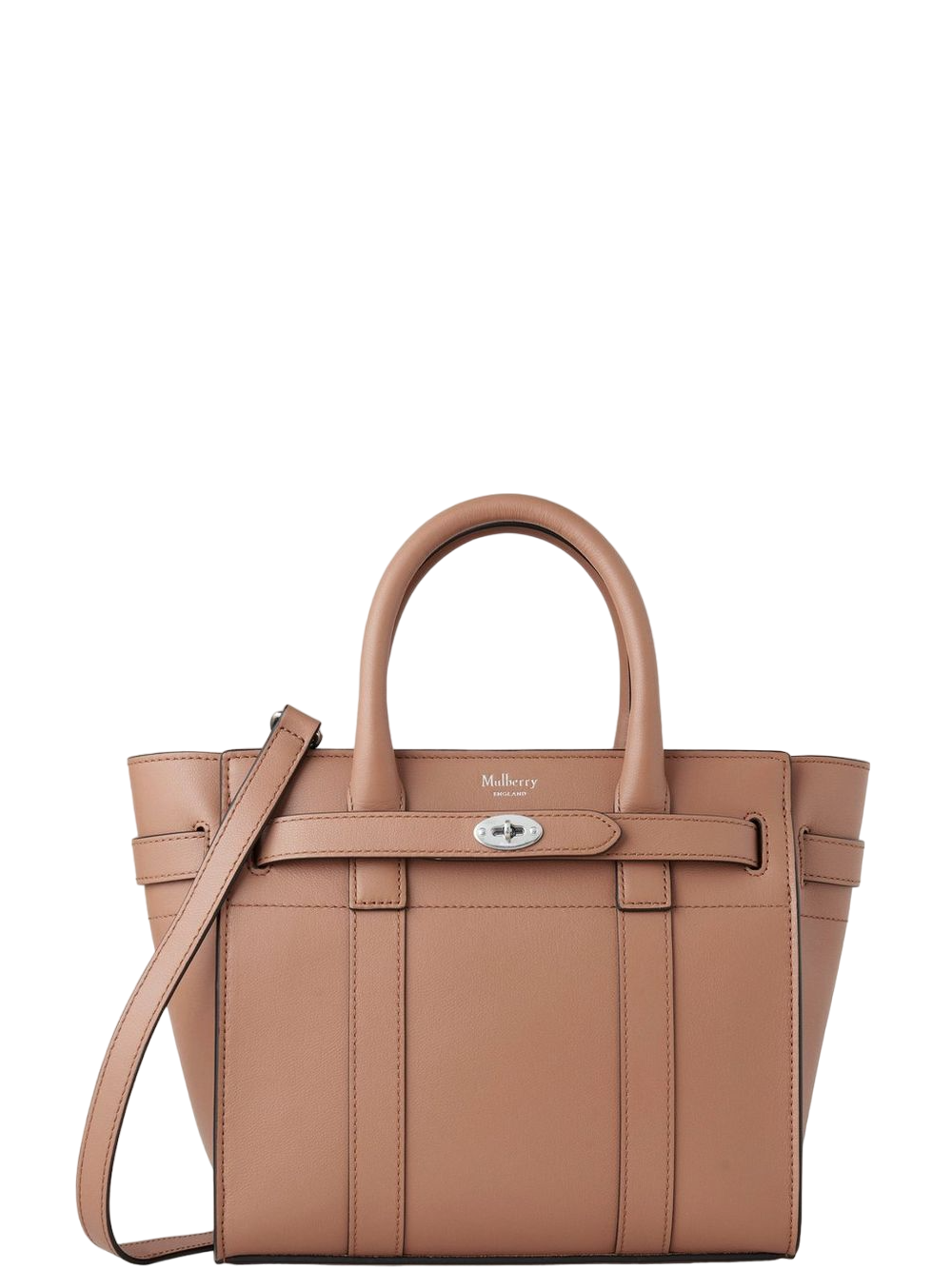  MULBERRY_Mini_Zipped_Bayswater_Sable_Micro_Classic_Grain_Brown