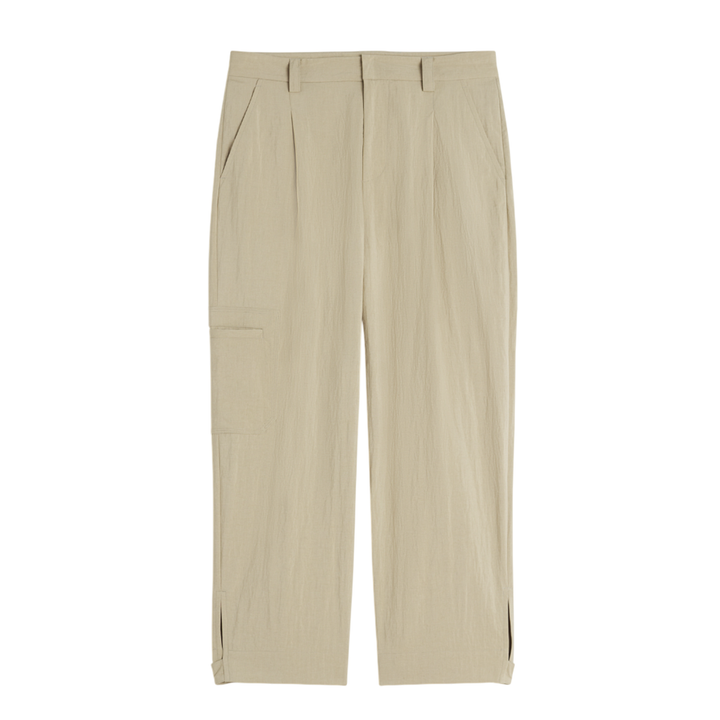 Pleated Cargo Pants