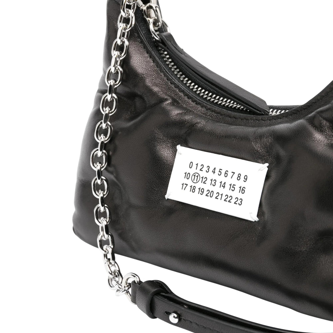 Club21 - Maison Margiela - Glam Slam Hobo Micro Quilted Crossbody - CROSS BODY - Black