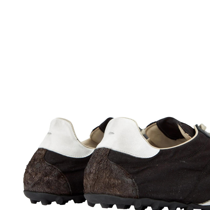 Club21 - Maison Margiela - Sprinters Low Top Drill Hairy - SNEAKERS - Black