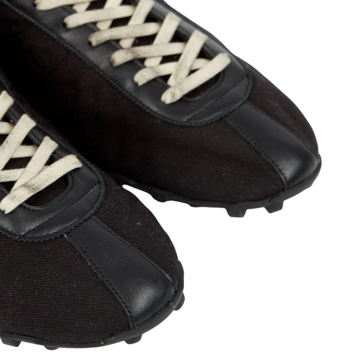 Club21 - Maison Margiela - Sprinters Low Top Drill Hairy - SNEAKERS - Black