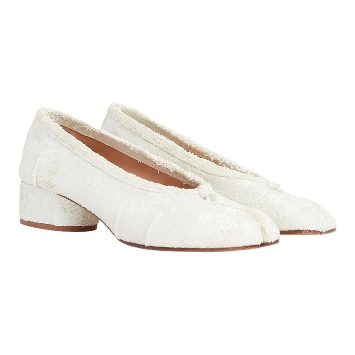 Club21 - Maison Margiela - Tabi Ballerina Heels - HEELS - White
