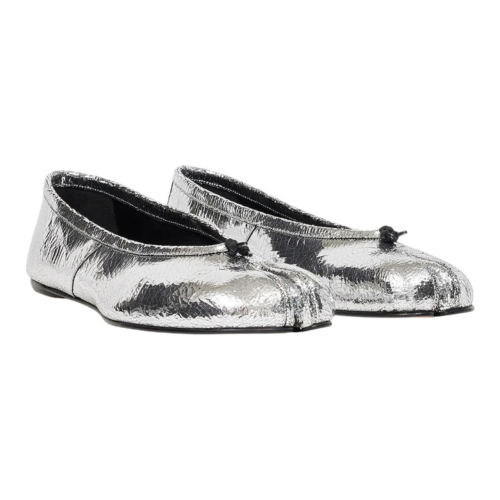Club21 - Maison Margiela - Tabi Ballerina New Broken Mirror - FLAT SHOES - Silver