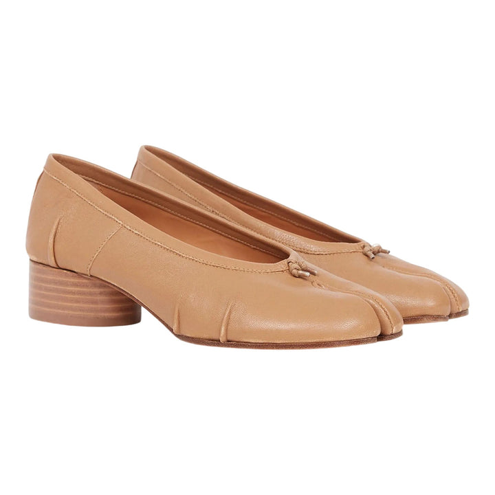 Club21 - Maison Margiela - Tabi Ballerina Soft Nappa - HEELS - Nude
