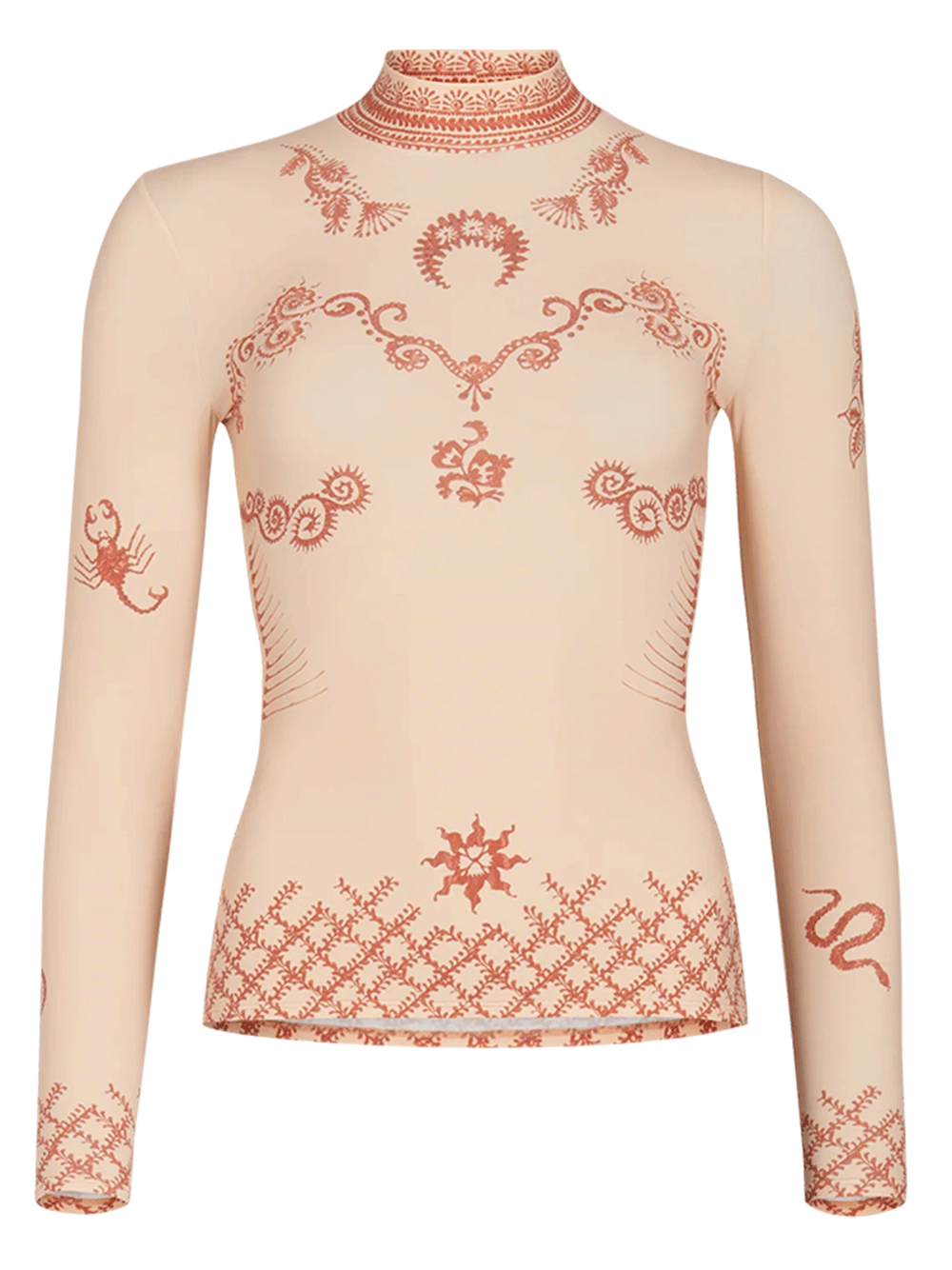 Marine-Regenerated-Henna-Print-Tee-Beige-1