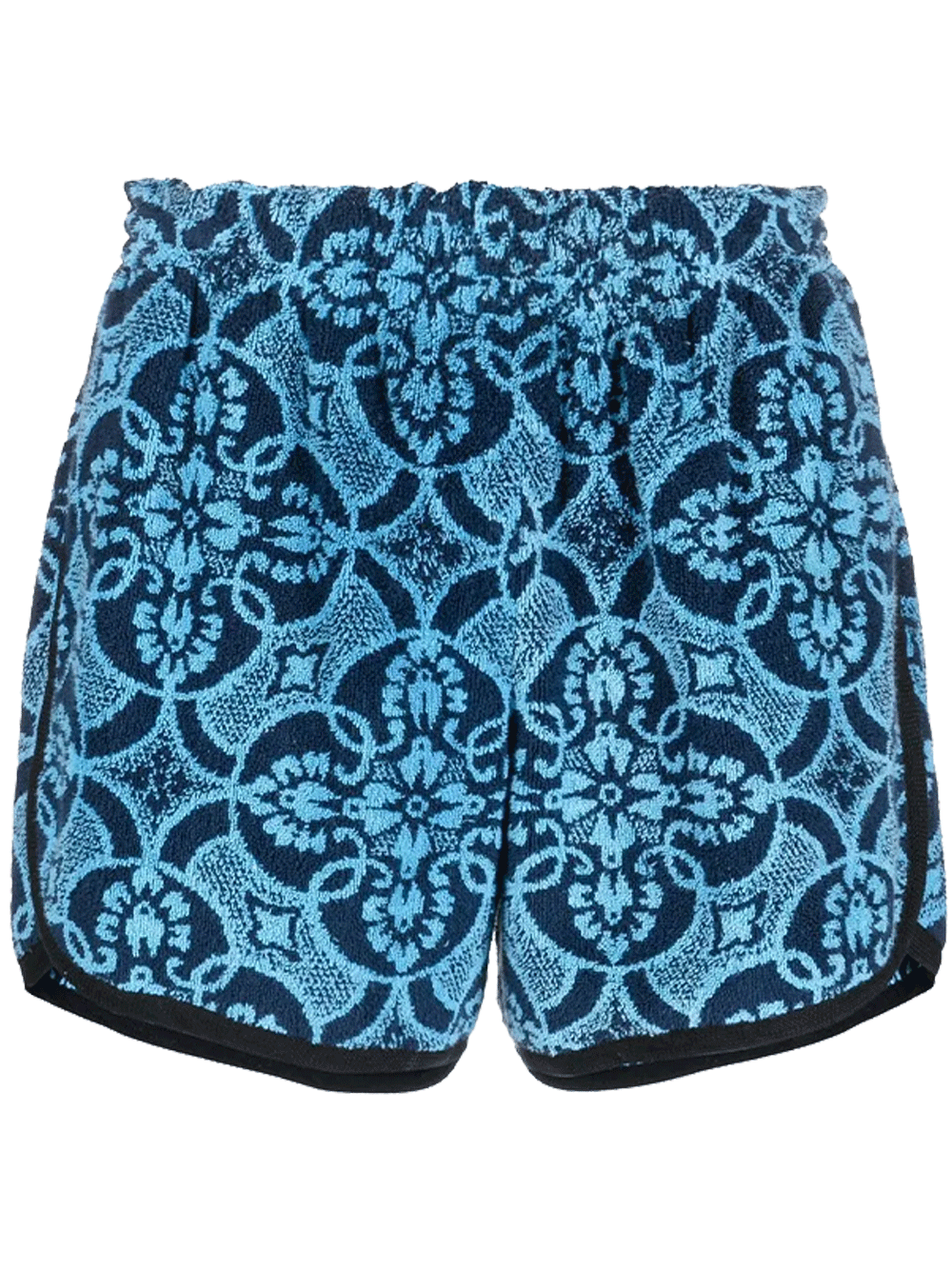 Marine Serre Oriental Towels Running Shorts Blue 1 