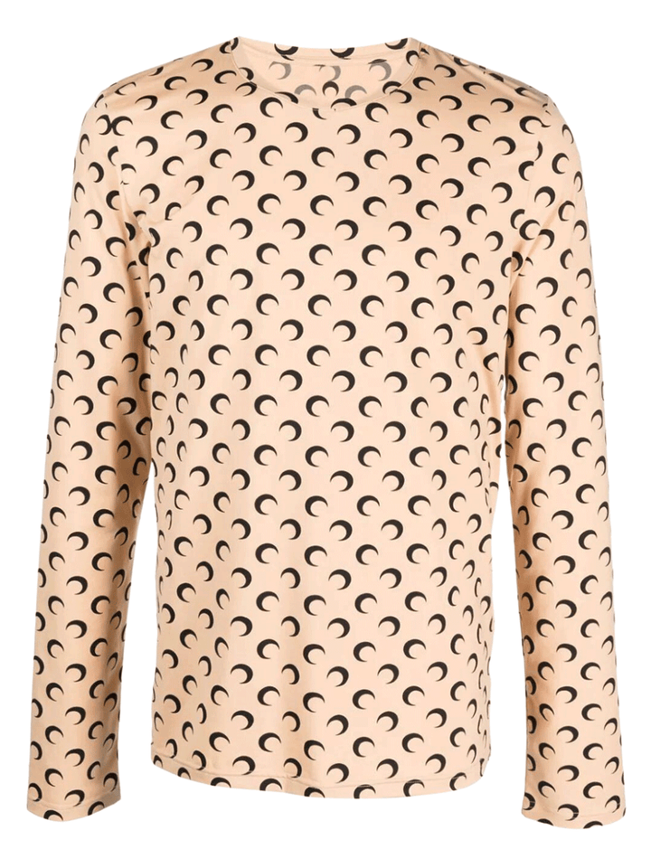 Marine-Serre-Regenerated-All-Over-Moon-Jersey-Tee-Beige-1