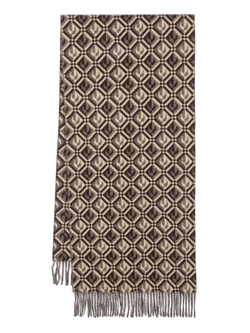 Marine-Serre-Virgin-Wool-Scarf-Brown-1