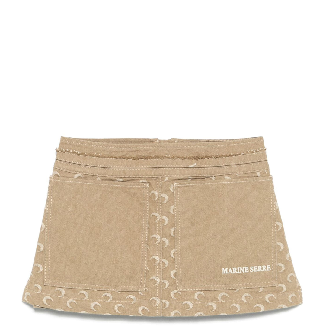 Marine_serre_Moon_Jacquard_Twill_Mini_Skirt-Beige