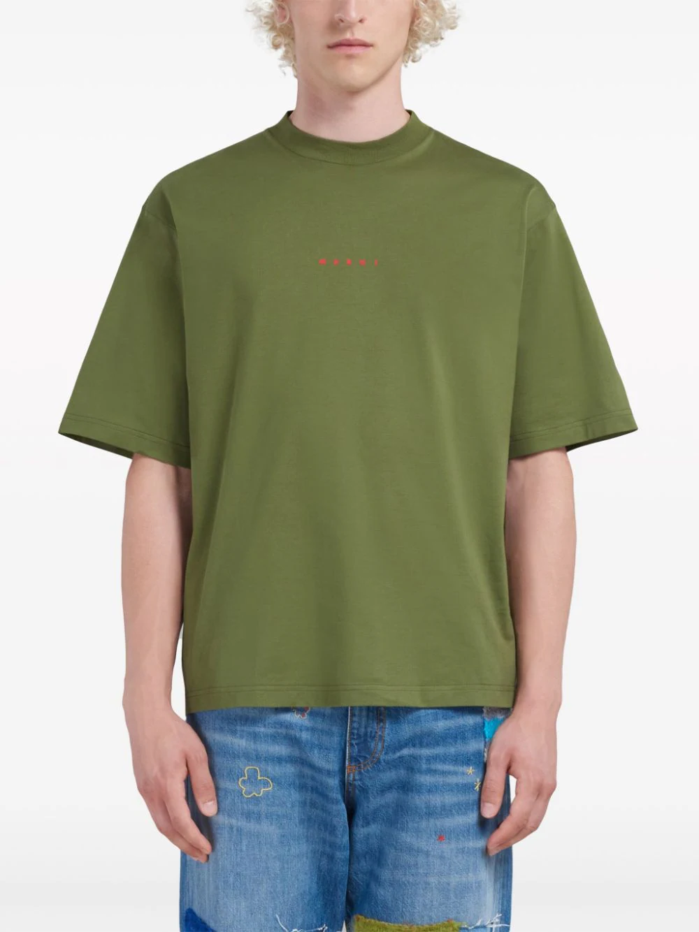 Marni-Relax-Fit-T-Shirt-With-Mini-Marni-Olive-2