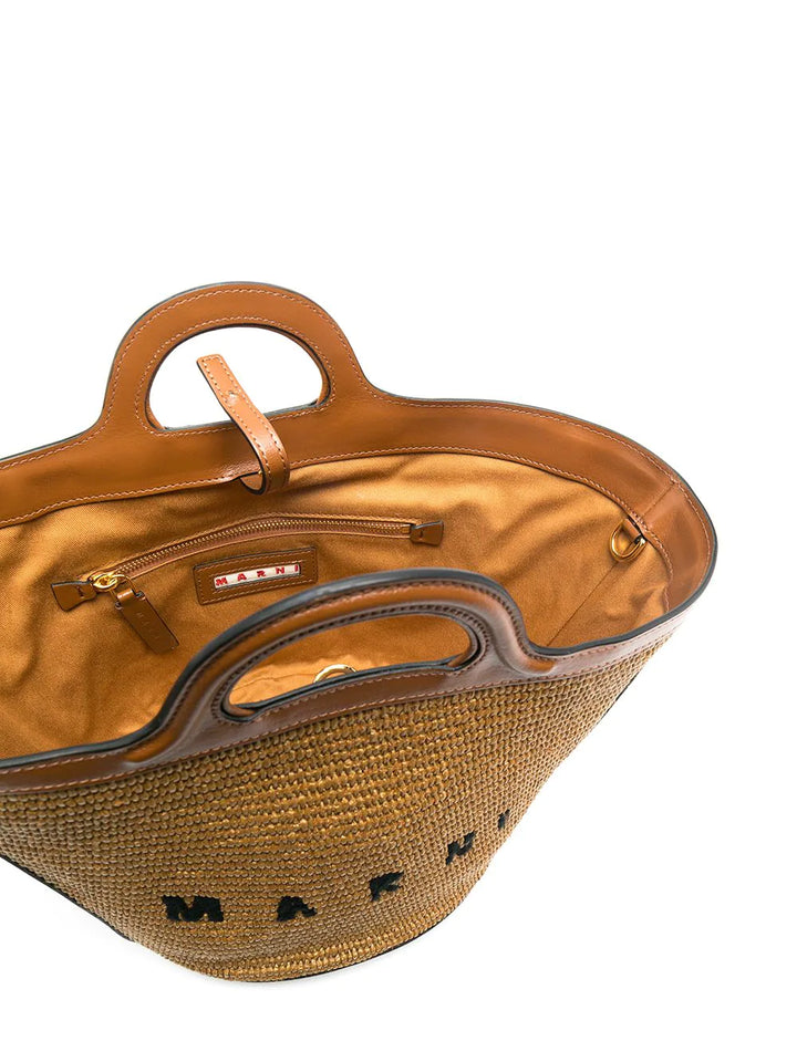 Marni Small Size Tropicalia Bag Brown 5