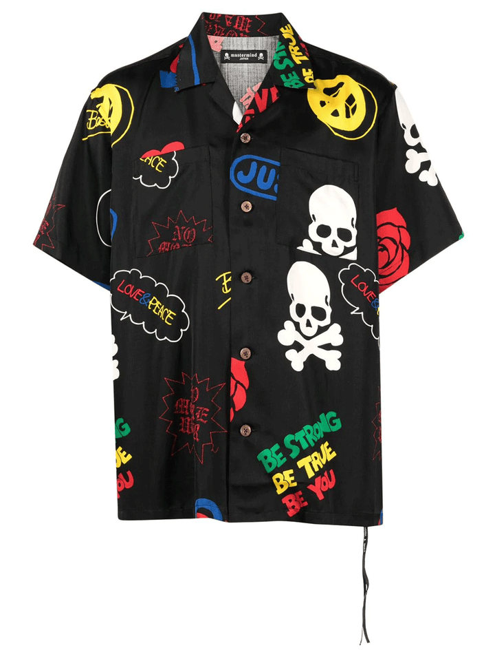 Mastermind-Handwritting-Style-Graphic-Shirt-Multi-1