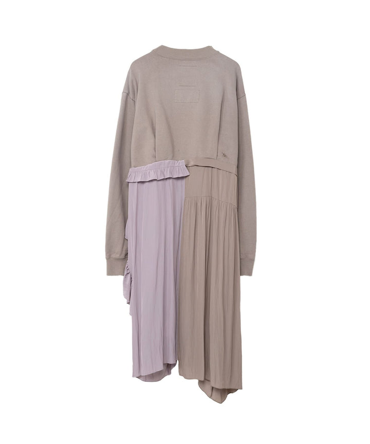 Mihara-Yasuhiro-Blouse-Skirt-Combi-Pullover-Dress-Grey-2