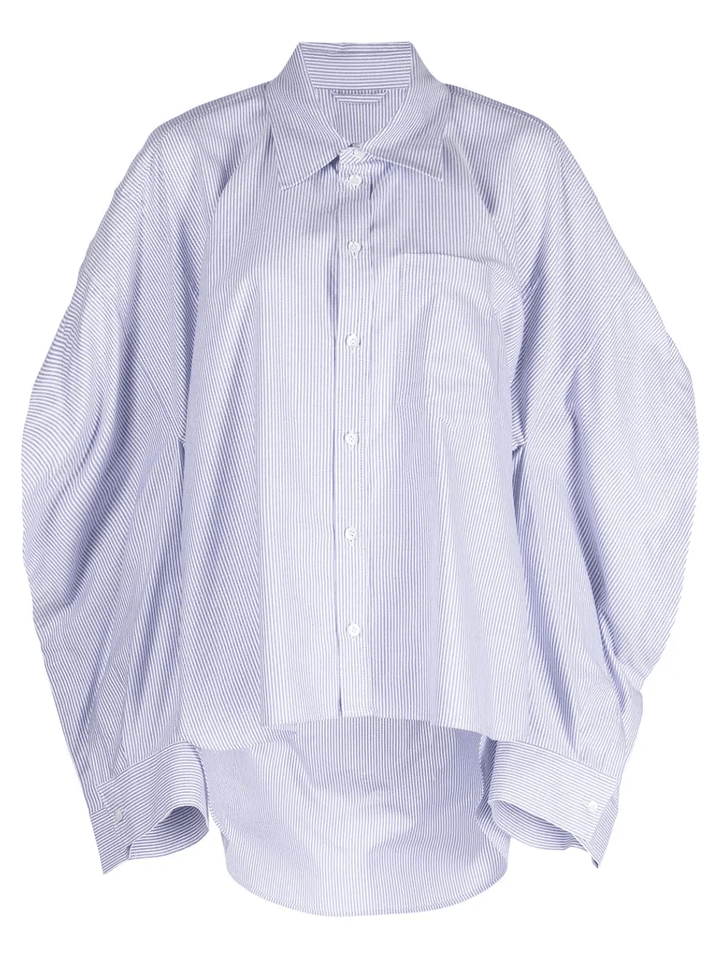 Mihara-Yasuhiro-Circle-Pattern-Shirt-Blue-1