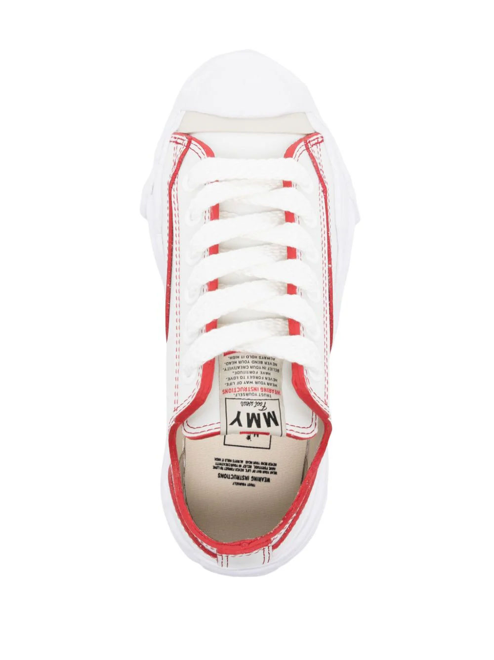 Mihara-Yasuhiro-Hank-Low-Original-Sole-Red-Lin-White-4