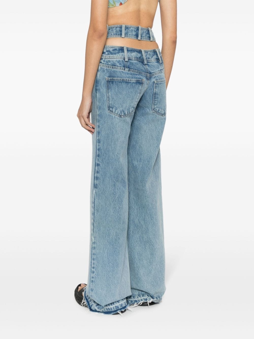 Monse-Criss-Cross-Waist-Jeans-Blue-4