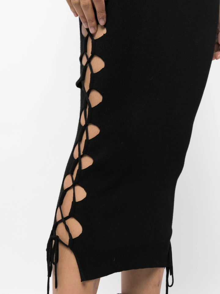 Monse-Lacing-Knitted-Skirt-Black-5