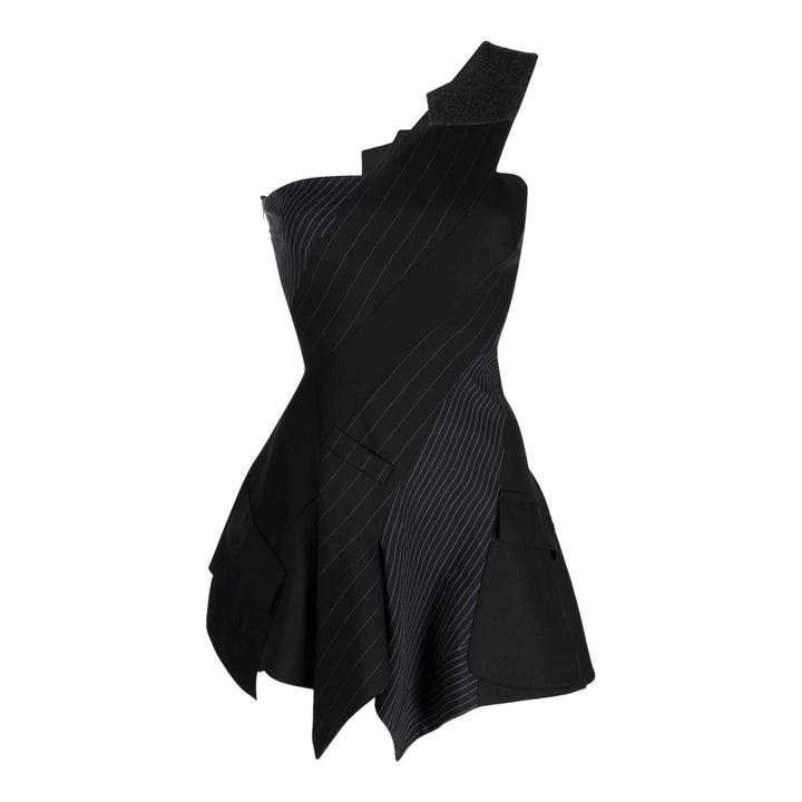 Monse-Spiral-Suiting-Tailored-Dress-Black-1