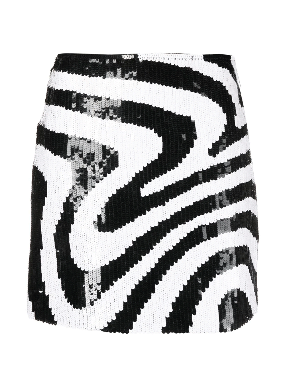 Msgm-Illusion-Stripes-Sequin-Mini-Skirt-Multi-1