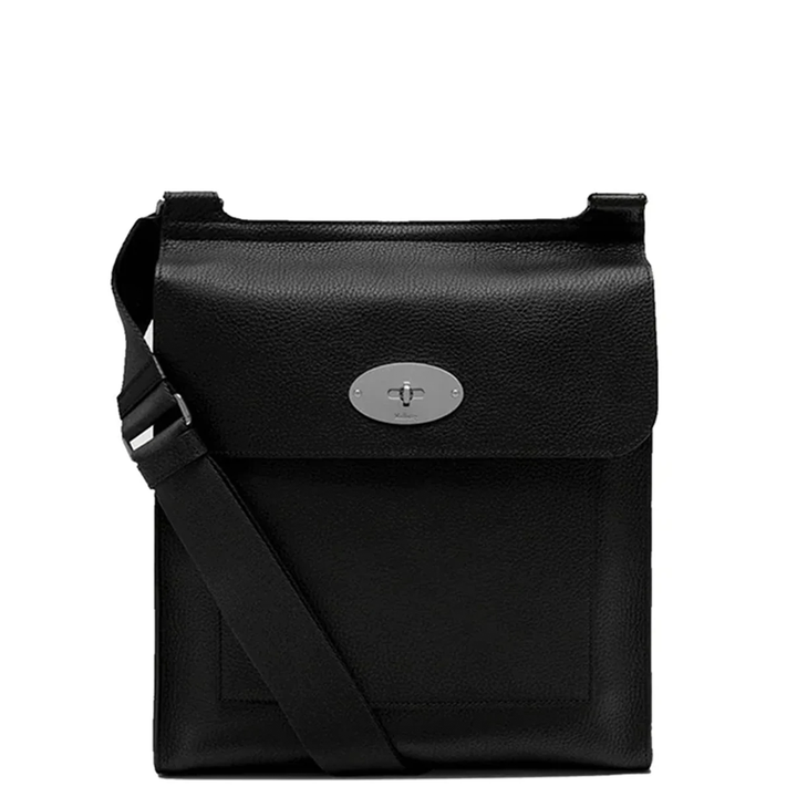 Antony Messenger Small Classic Grain (Black)