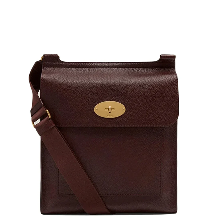 Antony Messenger Small Classic Grain (Oxblood)