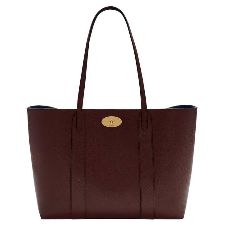 Bayswater Tote Burgundy Small Classic Grain