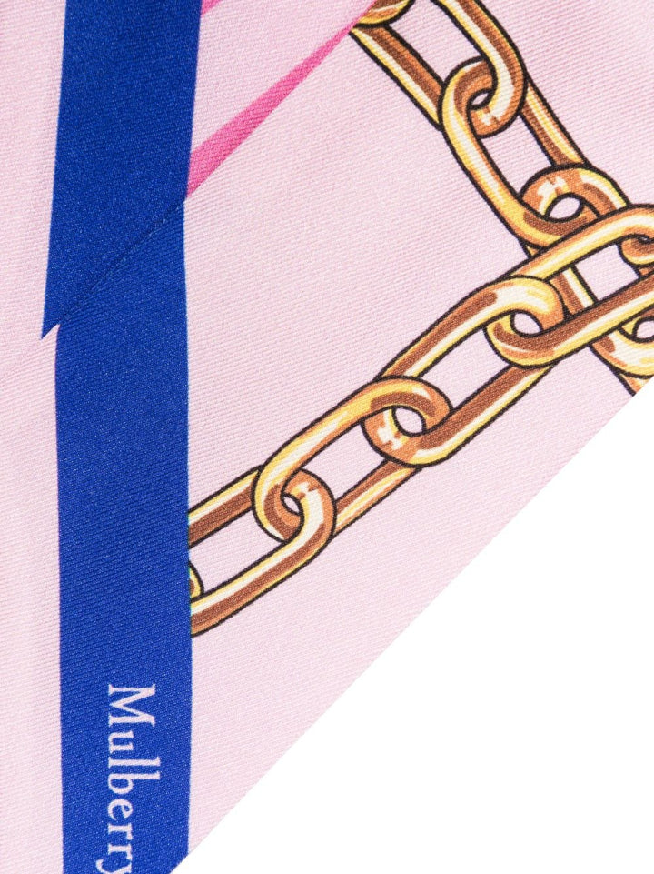 Mulberry-Bayswater-With-Chains-Skinny-Scarf-Pink-2