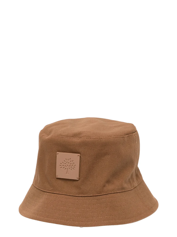 Colour Block Bucket Hat (Teak & Cream)