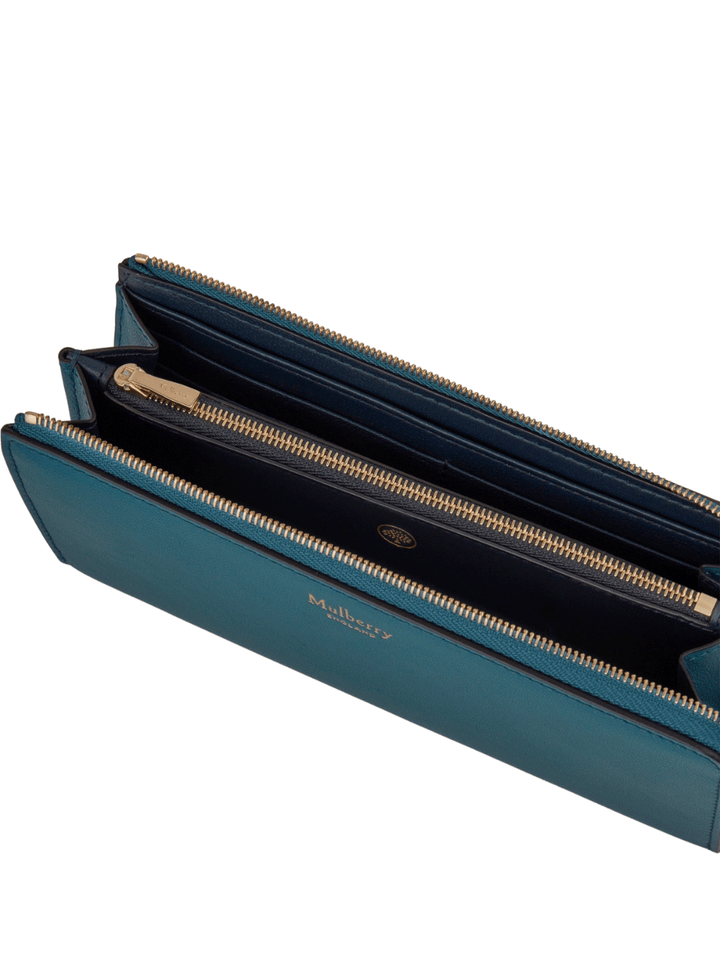 Mulberry-Continental-Long-Zip-Around-Wallet-Micro-Classic-Grain-Titanium-Blue-2