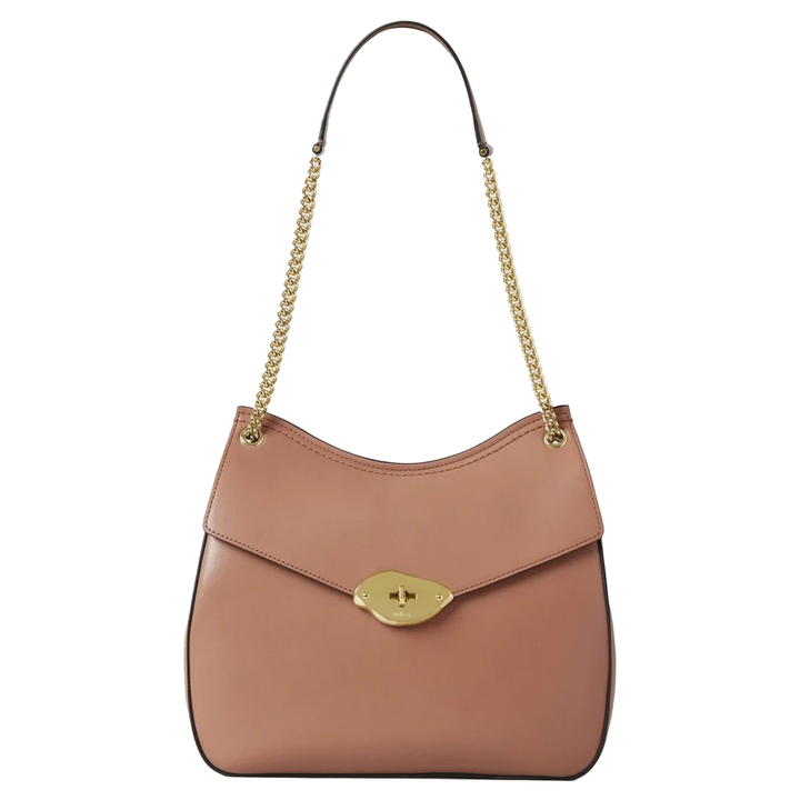 Lana Chain Shoulder High Gloss Leather